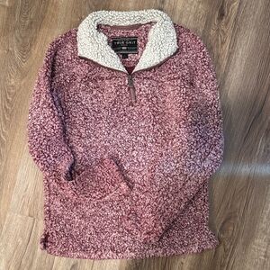 True Grit Women's Mauve Teddy Jacket